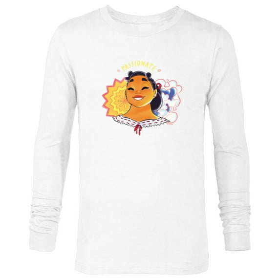 Disney Encanto Luisa Madrigal Colorful Vibes Passionate - Long Sleeve T-Shirt for Men - Customized-White