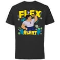 thumbnail image 1 of Disney Encanto Luisa Madrigal Flex Alert - Short Sleeve Cotton T-Shirt for Adults – Customized-Black, 1 of 5