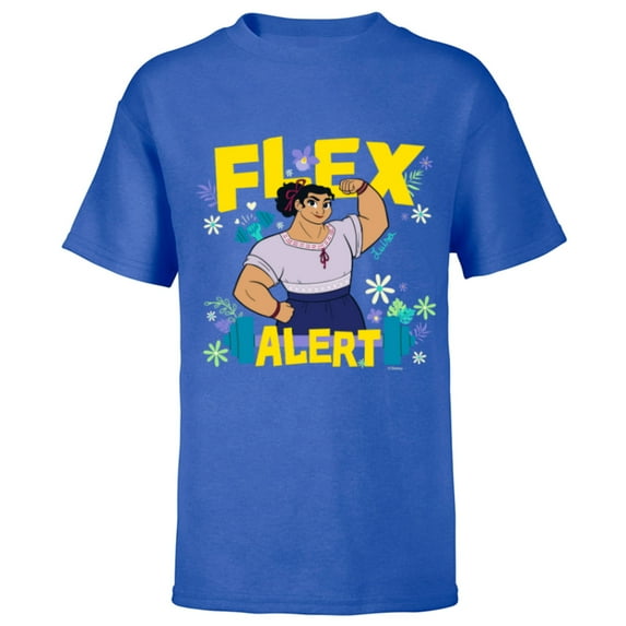 Disney Encanto Luisa Madrigal Flex Alert - Short Sleeve T-Shirt for Kids – Customized-Royal