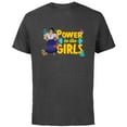 thumbnail image 1 of Disney Encanto Luisa Power to the Girls - Short Sleeve Cotton T-Shirt for Adults - Customized-Charcoal, 1 of 5