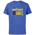 thumbnail image 1 of Disney Encanto Luisa Power to the Girls - Short Sleeve Cotton T-Shirt for Adults - Customized-Royal Heather, 1 of 5