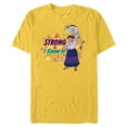 thumbnail image 1 of Disney Encanto Luisa Strong I know It - Short Sleeve Blended T-Shirt for Adults - Customized-Yellow, 1 of 5