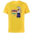 thumbnail image 1 of Disney Encanto Luisa Strong I know It - Short Sleeve Cotton T-Shirt for Adults - Customized-Yellow, 1 of 5