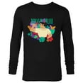 thumbnail image 1 of Disney Encanto Luisa Tough Stuff Floral Paradiso - Long Sleeve T-Shirt for Men - Customized-Black, 1 of 5