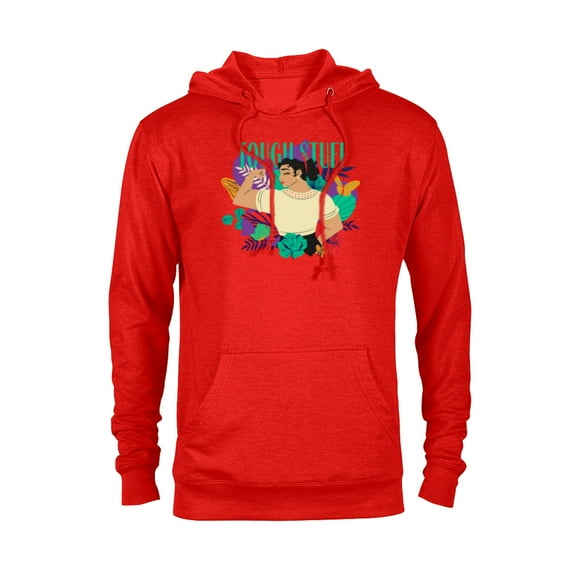 Disney Encanto Luisa Tough Stuff Floral Paradiso - Pullover Hoodie for Adults - Customized-Red