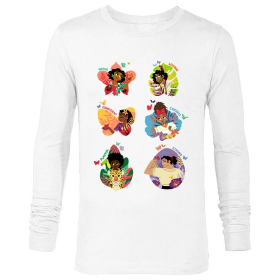 Disney Encanto Madrigal Family Personalities - Long Sleeve T-Shirt for Men - Customized-White