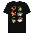 thumbnail image 1 of Disney Encanto Madrigal Family Personalities - Short Sleeve Blended T-Shirt for Adults - Customized-Black, 1 of 5
