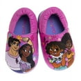 thumbnail image 1 of Disney Encanto Madrigal Family Toddler Girls Dual Sizes Slippers, Purple Pink, 9, 10, 1 of 5