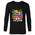 thumbnail image 1 of Disney Encanto Madrigal House - Long Sleeve T-Shirt for Men – Customized-Black, 1 of 5