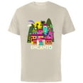 thumbnail image 1 of Disney Encanto Madrigal House - Short Sleeve Cotton T-Shirt for Adults - Customized-Natural, 1 of 5