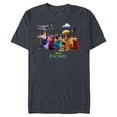 thumbnail image 1 of Disney Encanto Madrigal Magical Family Portrait - Short Sleeve Blended T-Shirt for Adults - Customized-Navy Heather, 1 of 5