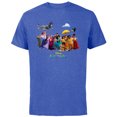 thumbnail image 1 of Disney Encanto Madrigal Magical Family Portrait - Short Sleeve Cotton T-Shirt for Adults - Customized-Royal Heather, 1 of 5