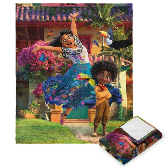 Disney Encanto Magia Della Casa Kids Silk Touch Throw Blanket