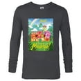 thumbnail image 1 of Disney Encanto Magic Awaits You Casa de Los Madrigal - Long Sleeve T-Shirt for Men - Customized-Charcoal Heather, 1 of 5