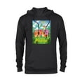 thumbnail image 1 of Disney Encanto Magic Awaits You Casa de Los Madrigal - Pullover Hoodie for Adults - Customized-Black, 1 of 5