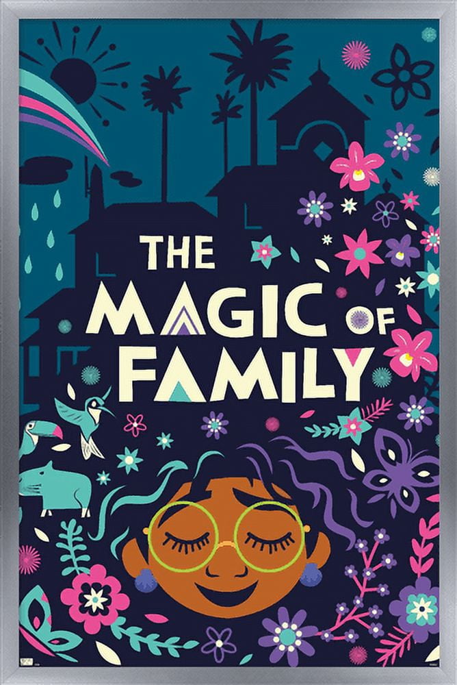 Disney Encanto - Magic Wall Poster, 22.375" x 34", Framed