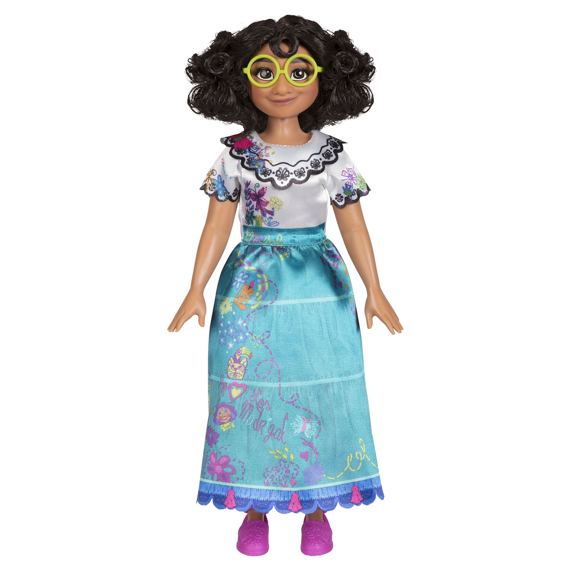 Disney Encanto Mirabel 11 inch Fashion Doll Includes Dress, Shoes and Clip, for Children Ages 3+ - image 1 of 6