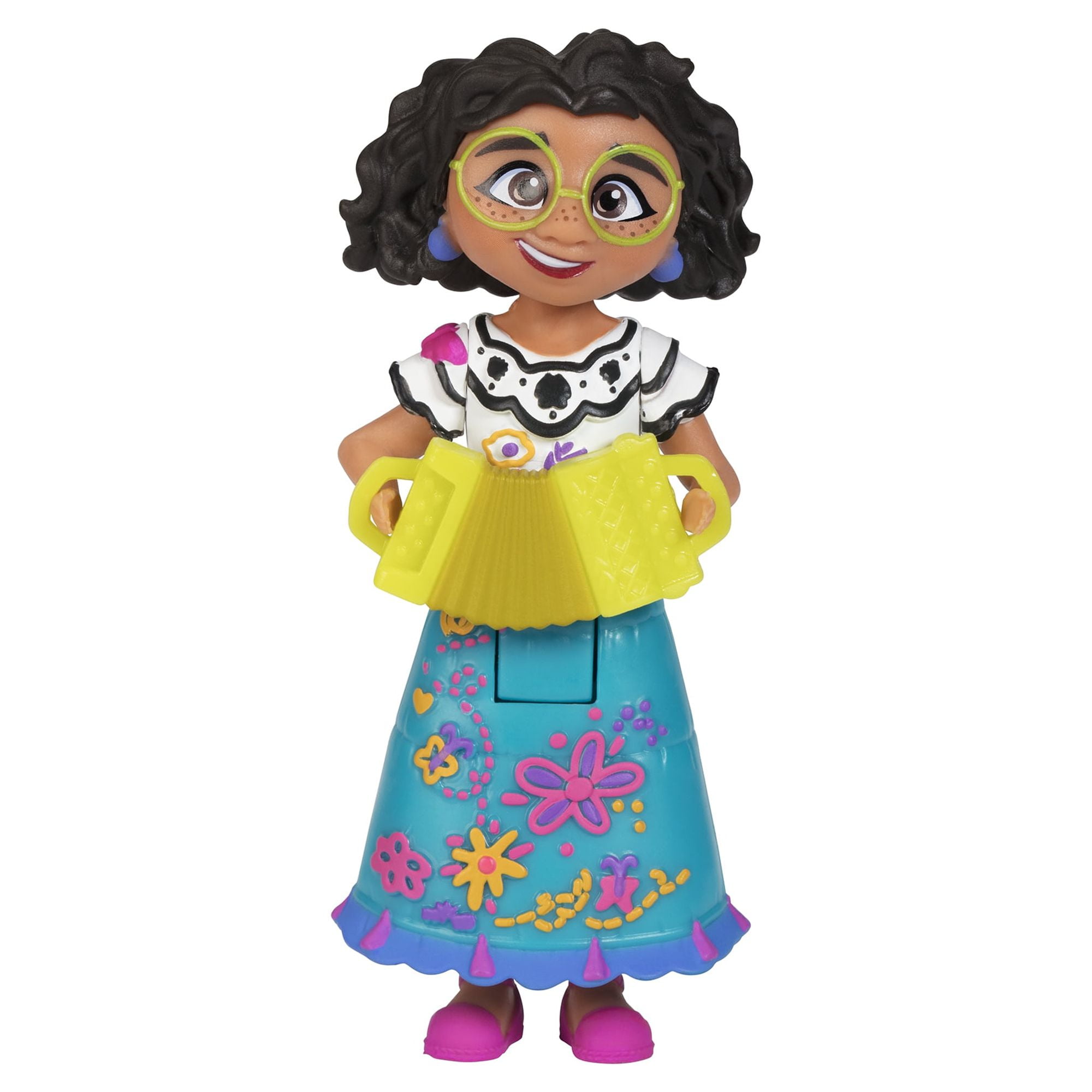 Diseny Encanto Doll - 12.6 Inch Encanto Action Figure - Articulated Fashion  Encanto Mirabel Doll with Dress, Dress up Accessories (C)