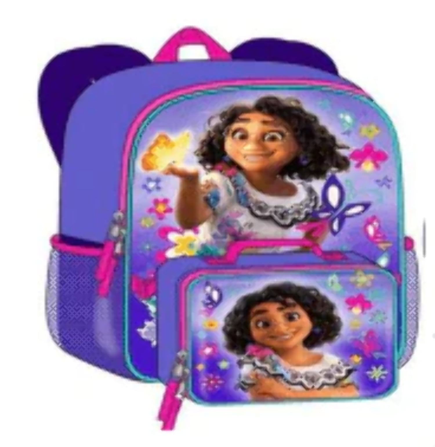 Disney Encanto Mirabel Backpack with Lunch Bag for Ages 6 and up