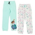 thumbnail image 1 of Disney Encanto Mirabel Big Girls Fleece 2 Pack Jogger Pants, 1 of 5