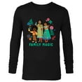 thumbnail image 1 of Disney Encanto Mirabel Bruno Antonio Madrigal Family Magic - Long Sleeve T-Shirt for Men - Customized-Black, 1 of 5