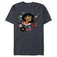 thumbnail image 1 of Disney Encanto Mirabel Butterflies and Blooms Easter Spring - Short Sleeve Blended T-Shirt for Adults - Customized-Navy Heather, 1 of 5