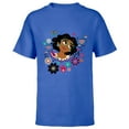 thumbnail image 1 of Disney Encanto Mirabel Butterflies and Blooms Easter Spring - Short Sleeve T-Shirt for Kids - Customized-Royal, 1 of 5