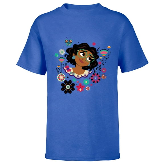 Disney Encanto Mirabel Butterflies and Blooms Easter Spring - Short Sleeve T-Shirt for Kids - Customized-Royal