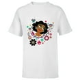 thumbnail image 1 of Disney Encanto Mirabel Butterflies and Blooms Easter Spring - Short Sleeve T-Shirt for Kids - Customized-White, 1 of 5