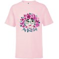 thumbnail image 1 of Disney Encanto Mirabel Flowers and Butterflies My Best Self - Short Sleeve T-Shirt for Kids - Customized-Soft Pink, 1 of 5