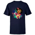 thumbnail image 1 of Disney Encanto Mirabel Flowers and Butterflies Paradiso - Short Sleeve T-Shirt for Kids - Customized-Navy, 1 of 5
