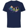 thumbnail image 1 of Disney Encanto Mirabel Isabela Luisa Family is Everything - Short Sleeve Cotton T-Shirt for Adults - Customized-Navy, 1 of 5