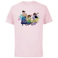 thumbnail image 1 of Disney Encanto Mirabel Isabela Luisa Family is Everything - Short Sleeve Cotton T-Shirt for Adults - Customized-Soft Pink, 1 of 5