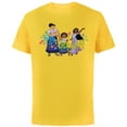 thumbnail image 1 of Disney Encanto Mirabel Isabela Luisa Family is Everything - Short Sleeve Cotton T-Shirt for Adults - Customized-Yellow, 1 of 5