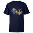 thumbnail image 1 of Disney Encanto Mirabel Isabela Luisa Family is Everything - Short Sleeve T-Shirt for Kids - Customized-Navy, 1 of 5
