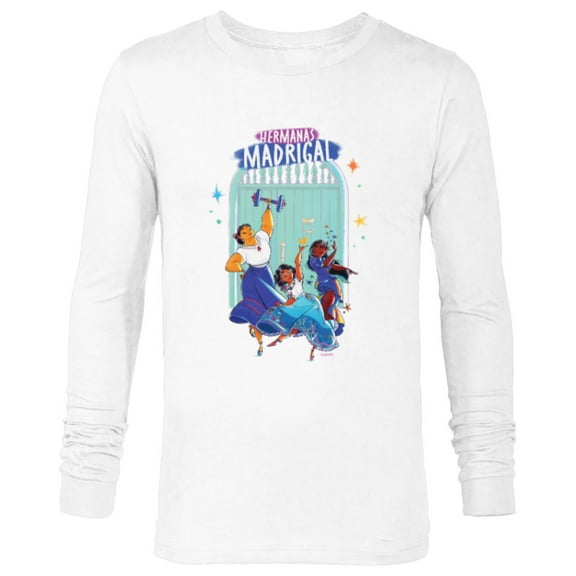 Disney Encanto Mirabel Isabela Luisa Hermanas Madrigal Dance - Long Sleeve T-Shirt for Men - Customized-White