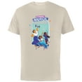 thumbnail image 1 of Disney Encanto Mirabel Isabela Luisa Hermanas Madrigal Dance - Short Sleeve Cotton T-Shirt for Adults - Customized-Natural, 1 of 5