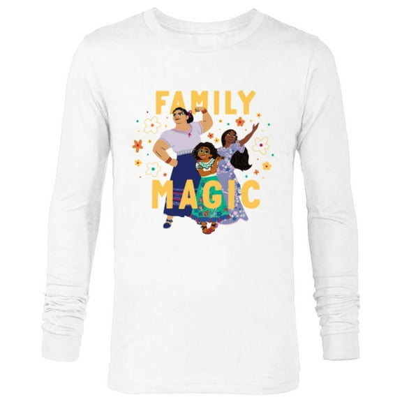 Disney Encanto Mirabel Isabela Luisa Madrigal Family Magic - Long Sleeve T-Shirt for Men - Customized-White