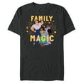 thumbnail image 1 of Disney Encanto Mirabel Isabela Luisa Madrigal Family Magic - Short Sleeve Blended T-Shirt for Adults - Customized-Dark Heather, 1 of 5