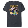 thumbnail image 1 of Disney Encanto Mirabel Isabela Luisa Madrigal Family Magic - Short Sleeve Blended T-Shirt for Adults - Customized-Navy Heather, 1 of 5
