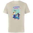 thumbnail image 1 of Disney Encanto Mirabel Isabela Luisa Madrigal Sisters Dance - Short Sleeve Cotton T-Shirt for Adults - Customized-Natural, 1 of 5