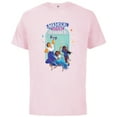 thumbnail image 1 of Disney Encanto Mirabel Isabela Luisa Madrigal Sisters Dance - Short Sleeve Cotton T-Shirt for Adults - Customized-Soft Pink, 1 of 5