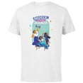 thumbnail image 1 of Disney Encanto Mirabel Isabela Luisa Madrigal Sisters Dance - Short Sleeve Cotton T-Shirt for Adults - Customized-White, 1 of 5