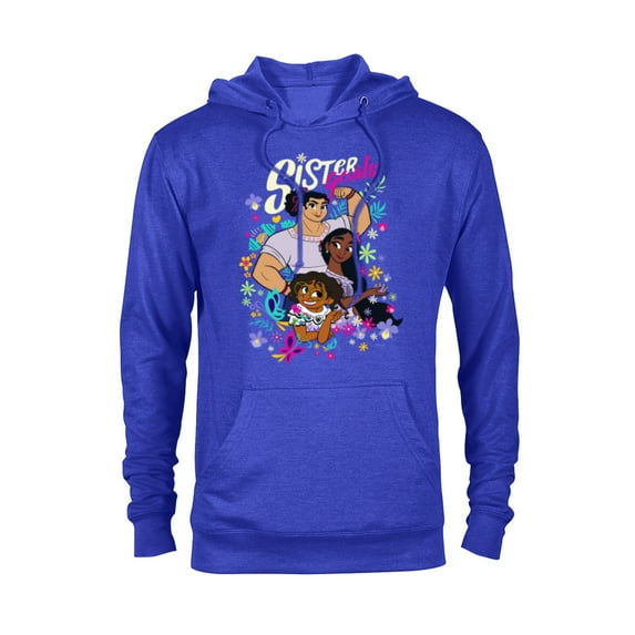 Disney Encanto Mirabel Isabela Luisa Sister Goals - Pullover Hoodie for Adults – Customized-Royal Heather