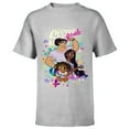 thumbnail image 1 of Disney Encanto Mirabel Isabela Luisa Sister Goals - Short Sleeve T-Shirt for Kids – Customized-Athletic Heather, 1 of 5