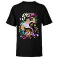 thumbnail image 1 of Disney Encanto Mirabel Isabela Luisa Sister Goals - Short Sleeve T-Shirt for Kids – Customized-Black, 1 of 5