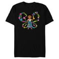 thumbnail image 1 of Disney Encanto Mirabel Madrigal Big Butterfly - Short Sleeve Blended T-Shirt for Adults - Customized-Black, 1 of 5