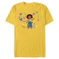 thumbnail image 1 of Disney Encanto Mirabel Madrigal Big Butterfly - Short Sleeve Blended T-Shirt for Adults - Customized-Yellow, 1 of 5