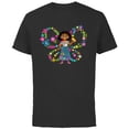 thumbnail image 1 of Disney Encanto Mirabel Madrigal Big Butterfly - Short Sleeve Cotton T-Shirt for Adults - Customized-Black, 1 of 5