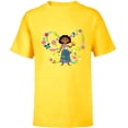 thumbnail image 1 of Disney Encanto Mirabel Madrigal Big Butterfly - Short Sleeve T-Shirt for Kids - Customized-Yellow, 1 of 5